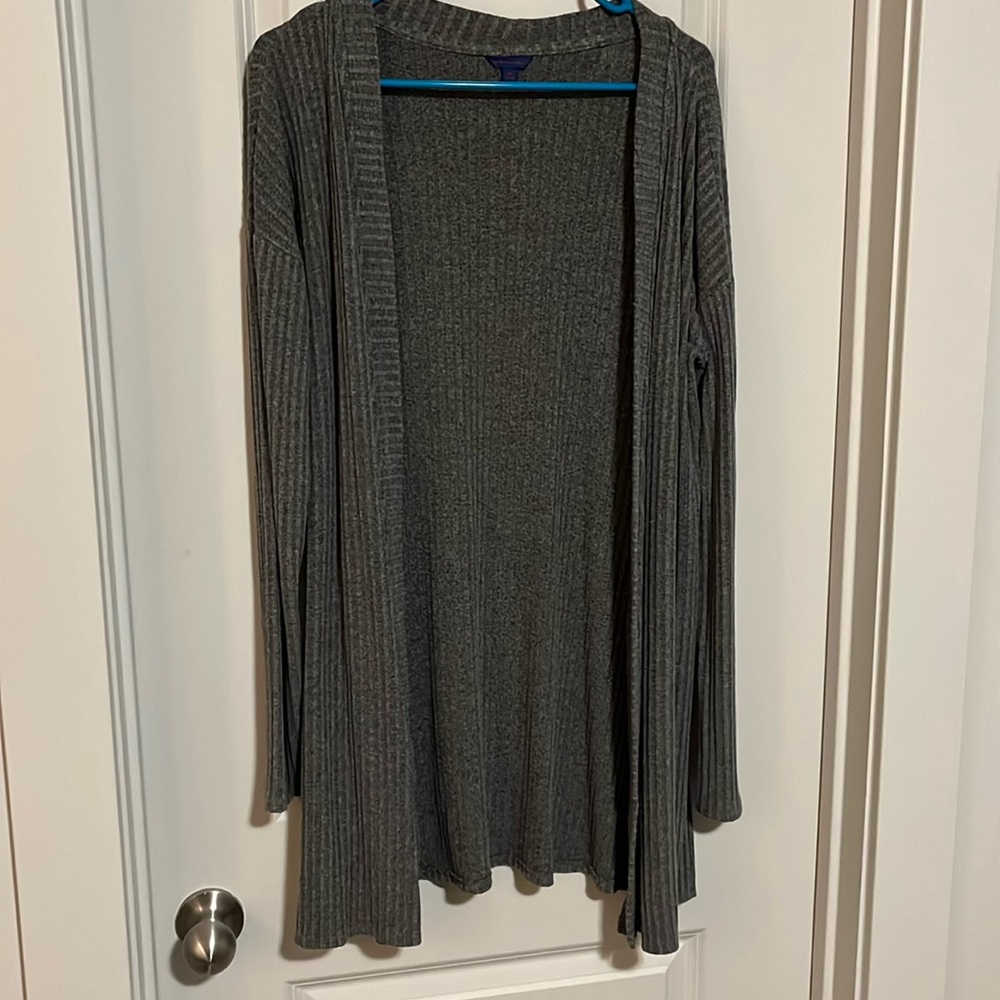 Aeropostale gray cardigan